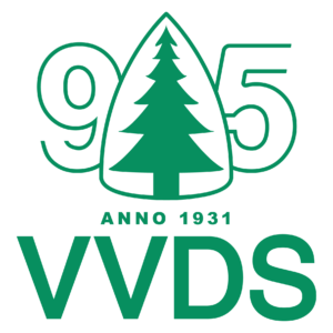 VVDS jubileumslogotyp för 95 årsfirandet
